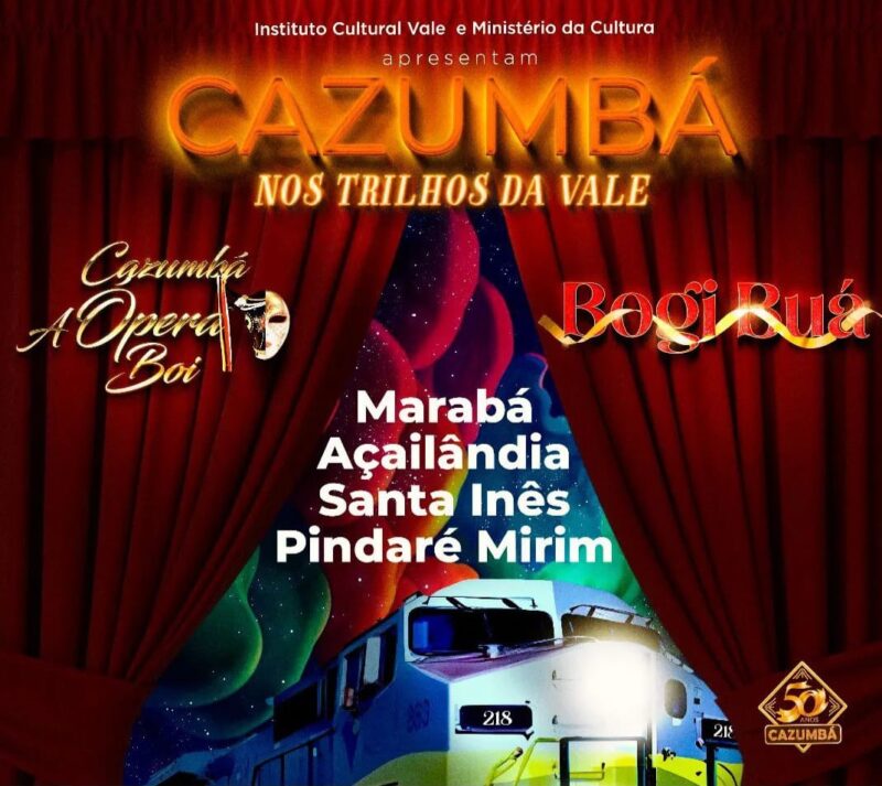 Instituto Cazumbá comemora 50 anos com projeto Projeto chamado de “Cazumbá nos trilhos da Vale"